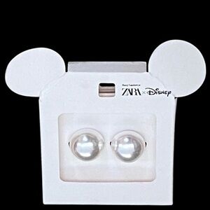 Harry Lambert for Zara X Disney oversized ball earrings
